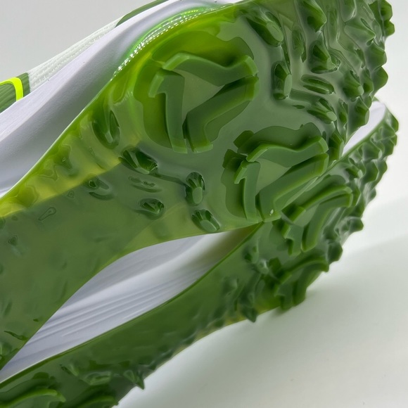 mens Nike Infinity Tour Golf cleats DC5221-173 green white new without box - Picture 6 of 8